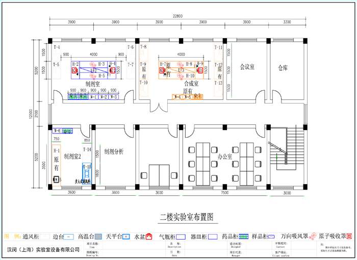 研發(fā)實(shí)驗(yàn)室平面圖